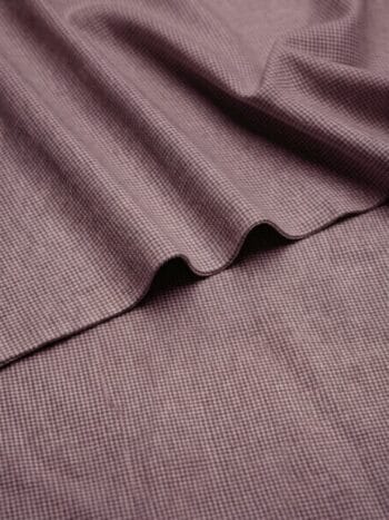 Premium quality emerald suiting unstitched dusty mauve plum men fabric swatch